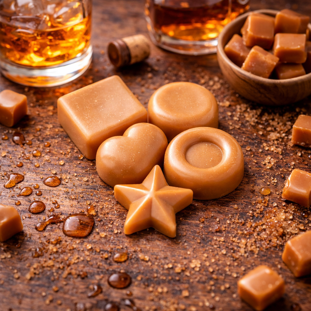 wax melt με άρωμα Ουίσκι – Καραμέλα