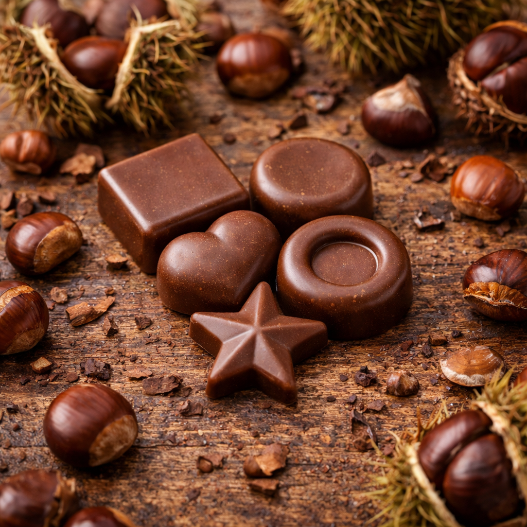 wax melt με άρωμα Φρέσκο Κάστανο